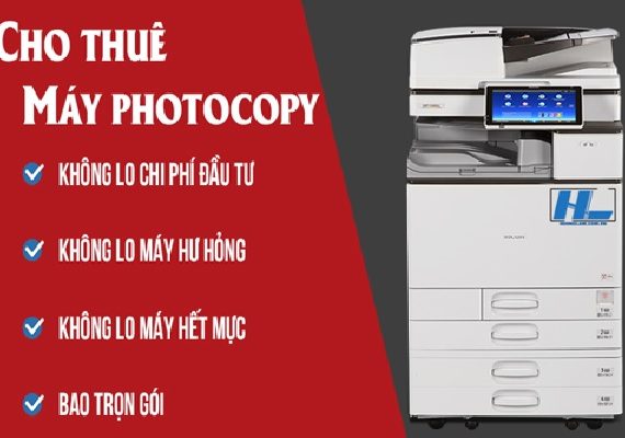 Nhiều lợi ích khi chọn dịch vụ cho thuê máy photocopy uy tín