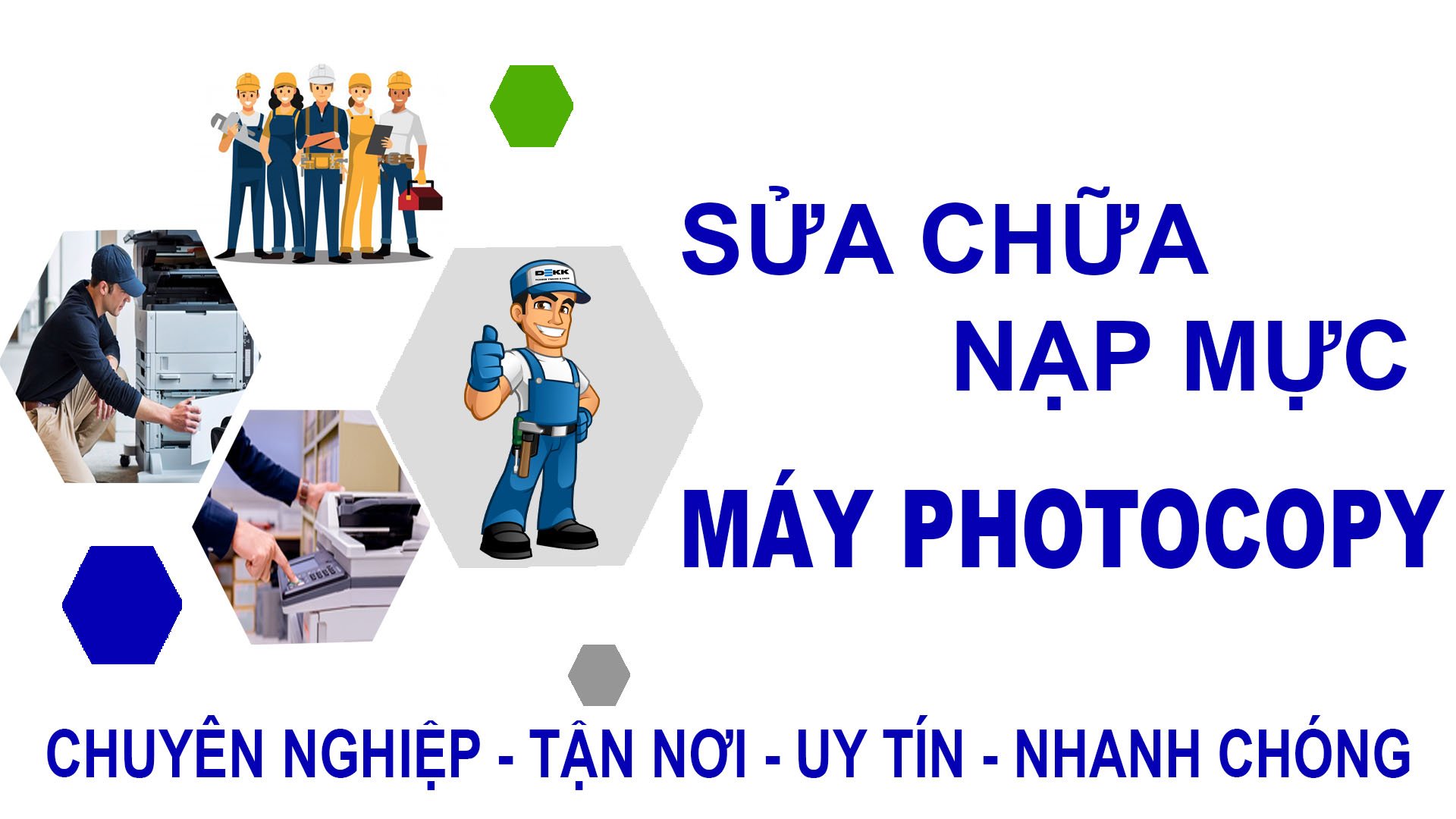 Thay mực máy photocopy - sửa máy photocopy